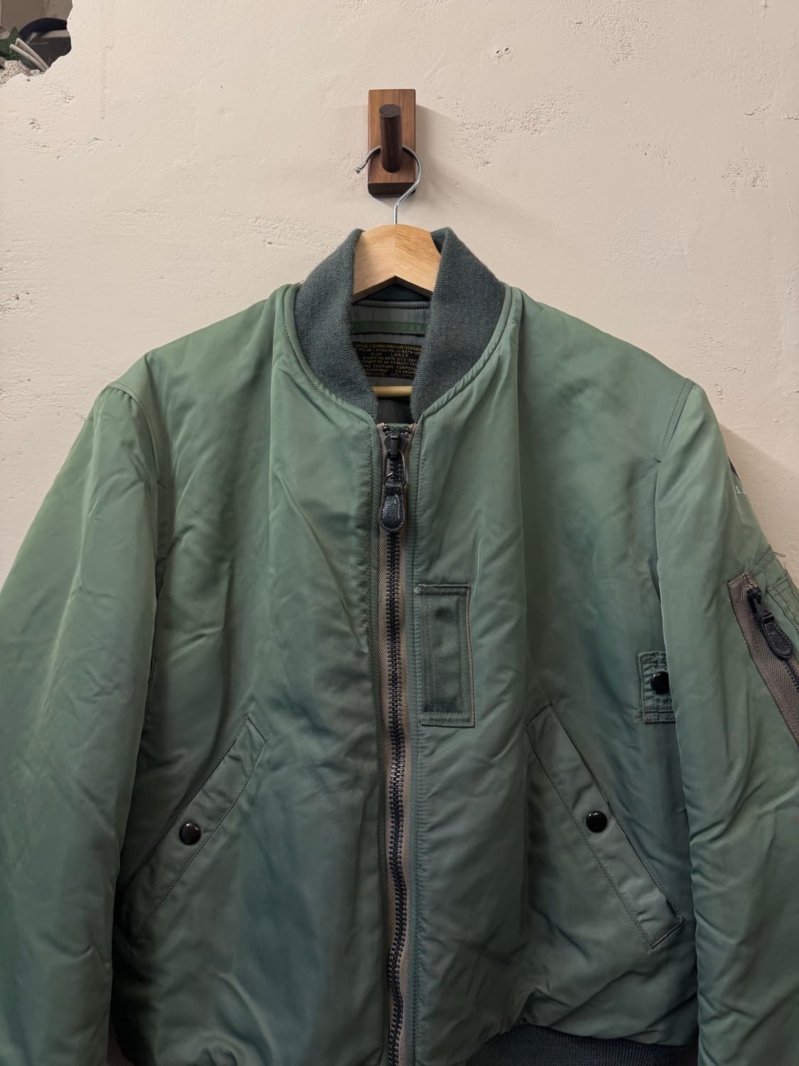 리얼 맥코이 초기형 복각 Ma-1 L 상품이미지2