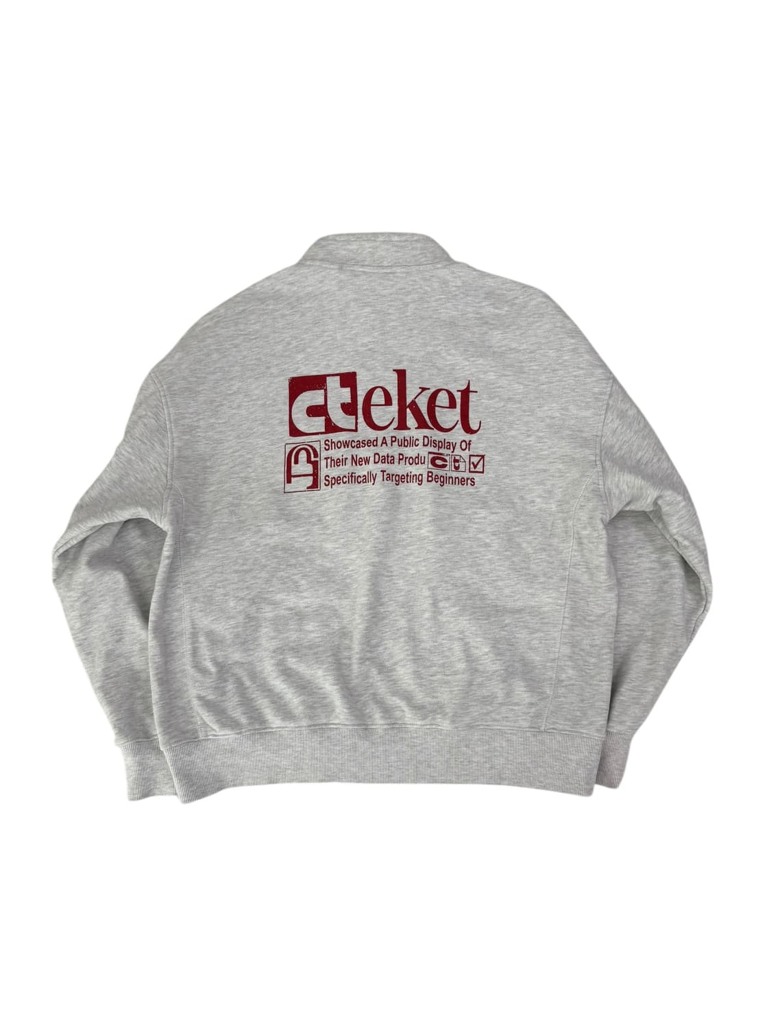 테켓 멜란지 코튼 반집업 상품이미지8