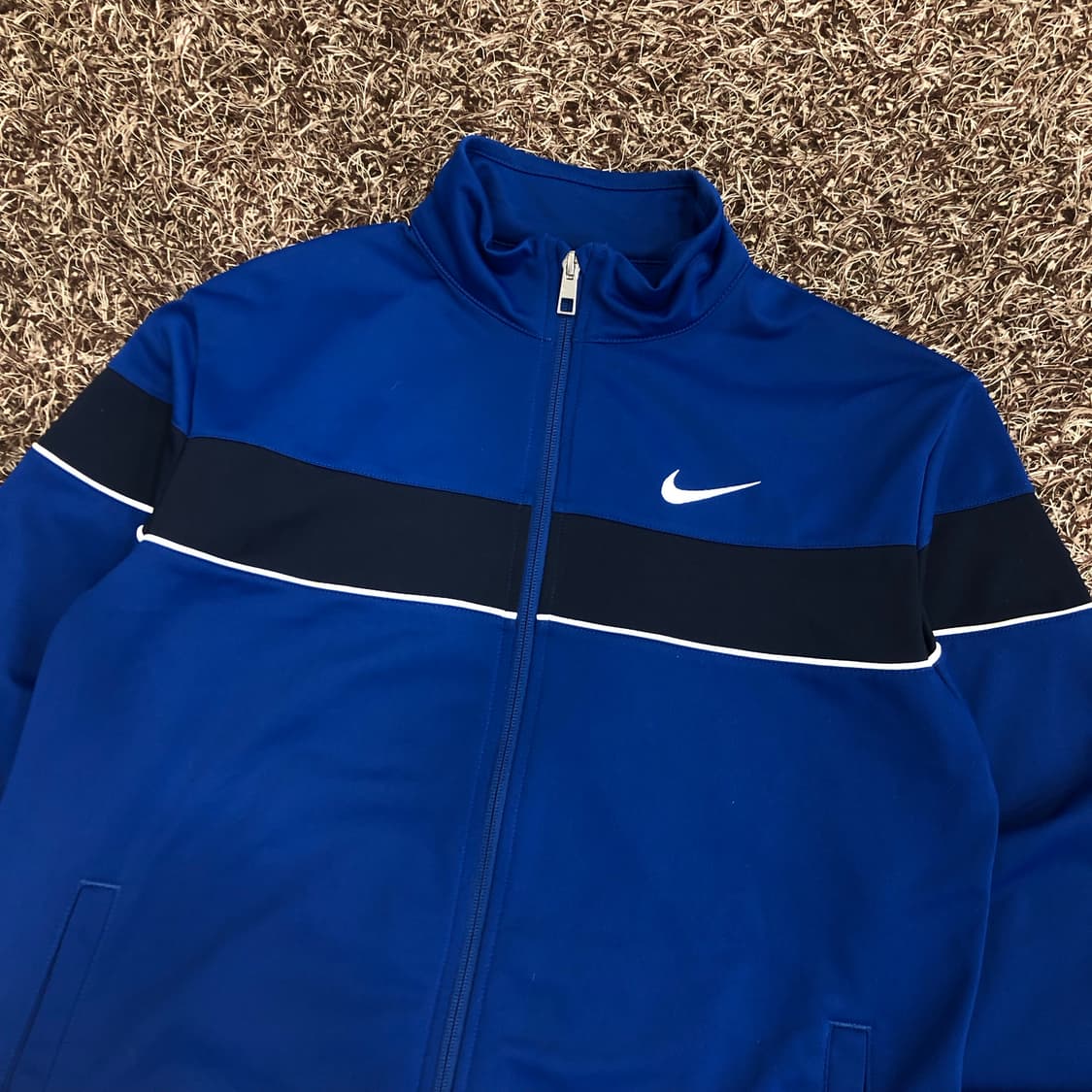 나이키 블루 져지 트랙 자켓 상품이미지2