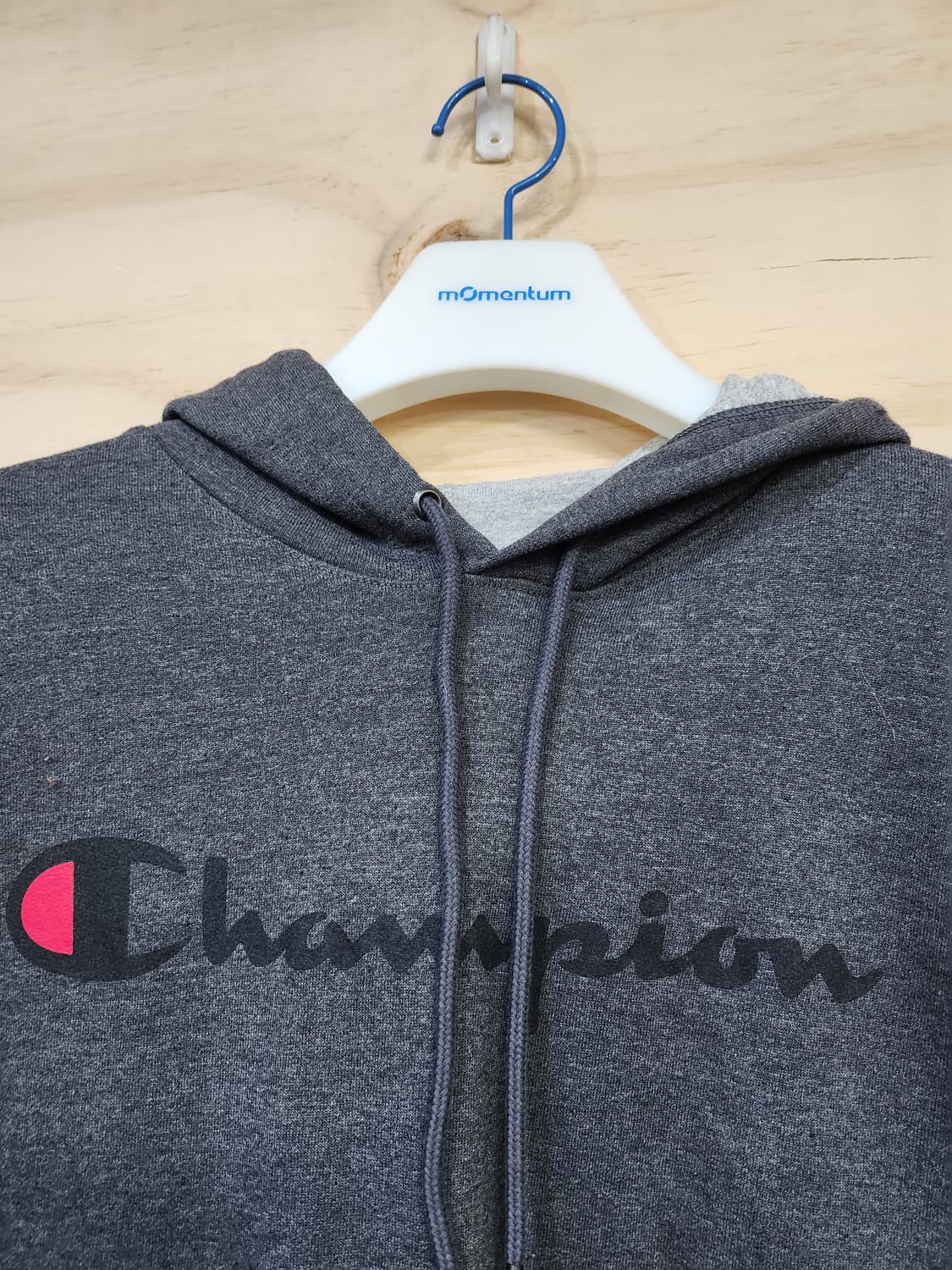 1005) 챔피온 로고 기모 후드티 (새상품) 상품이미지3