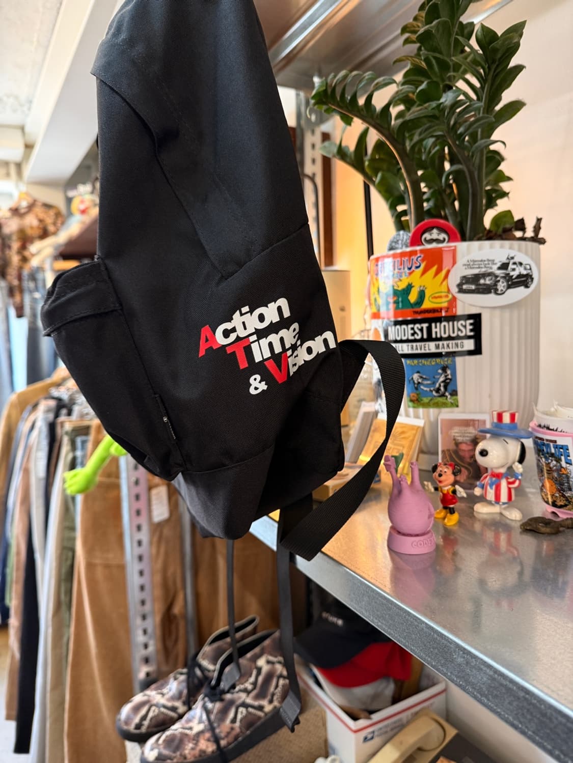 히스테릭 글래머 로고 우먼 백팩 상품이미지2