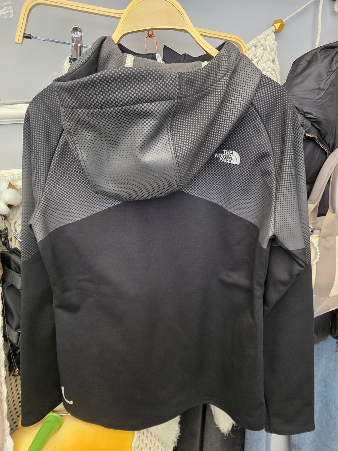 노스페이스 고프코어 기모 후드 집업 L 상품이미지5