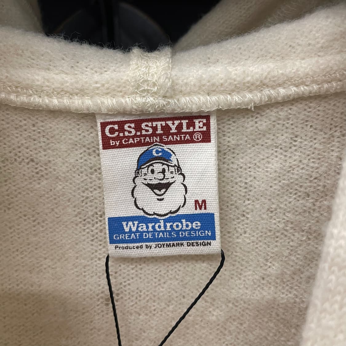 캡틴 산타 프린팅 스펠 아웃 아메리칸 스탠다드 후드 집업 N406 상품이미지9