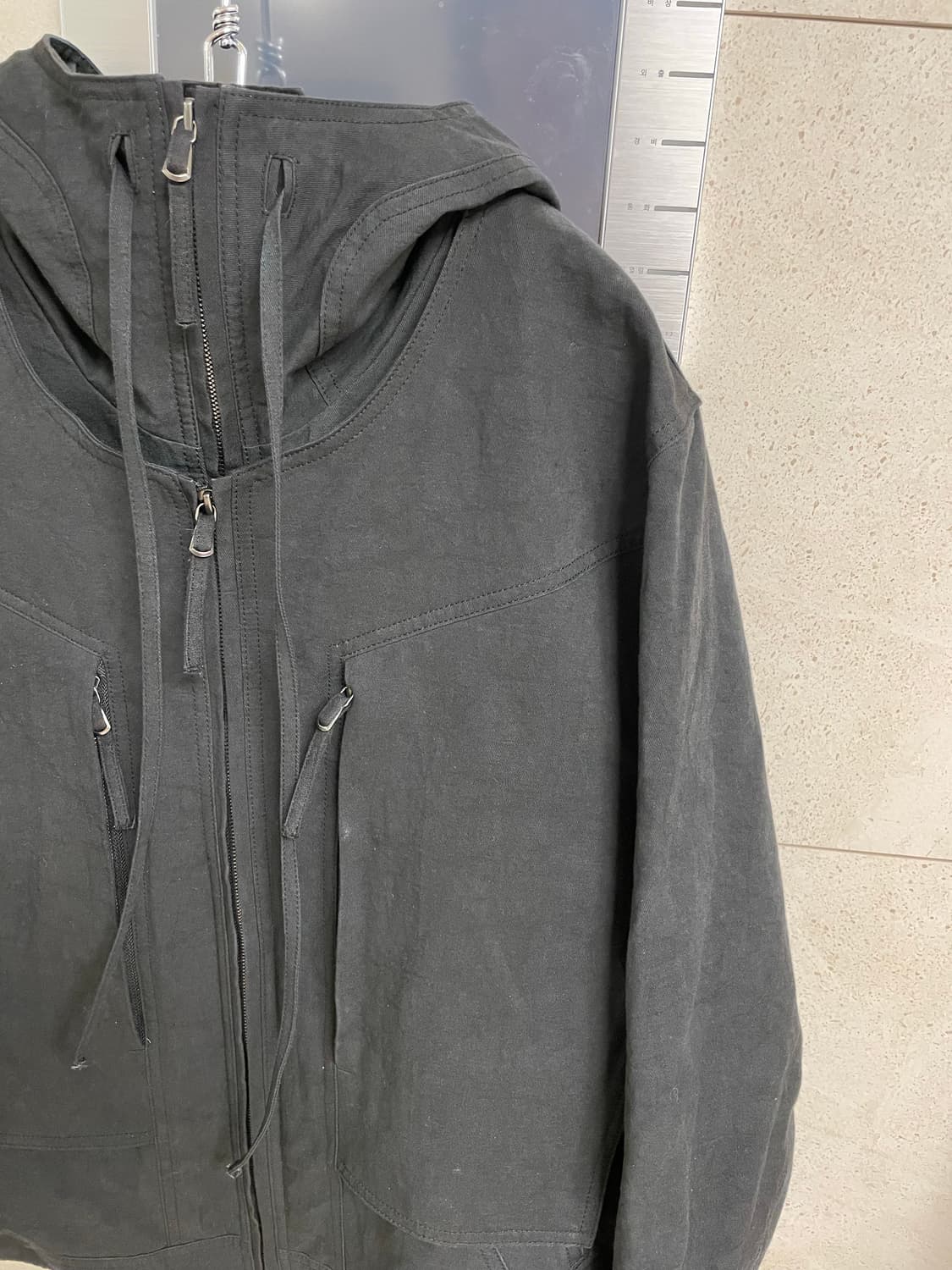 Blackmerle Double front jacket L 상품이미지5