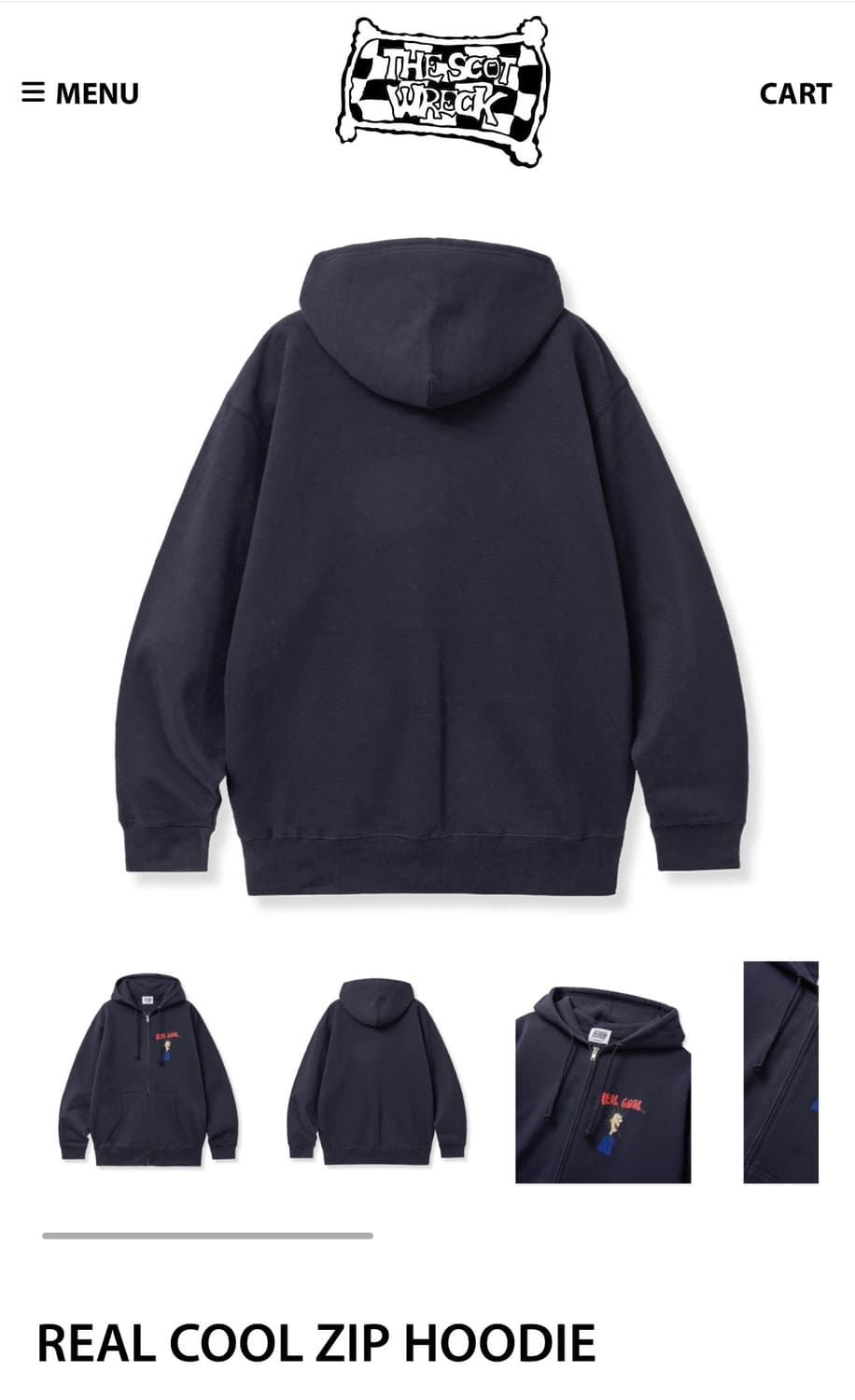 더스캇렉 The scot wreck  hoodie [M] 상품이미지4