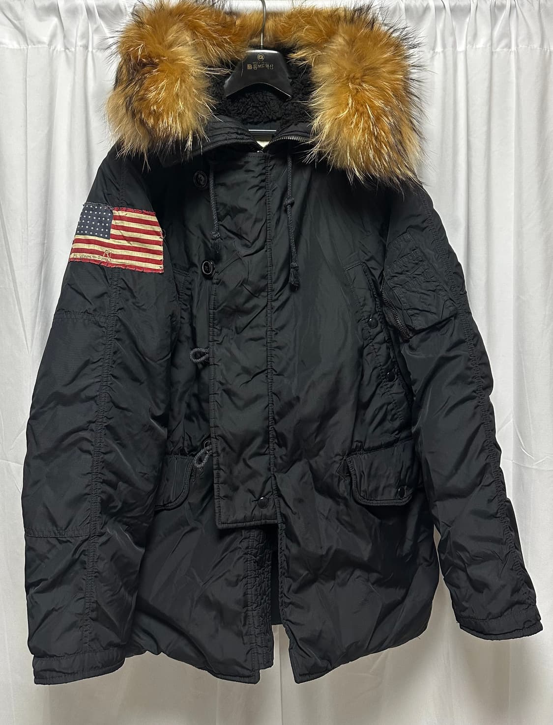 no.103 폴로랄프로렌 데님앤서플라이야상 패딩 점퍼 USA 성조기 상품이미지5