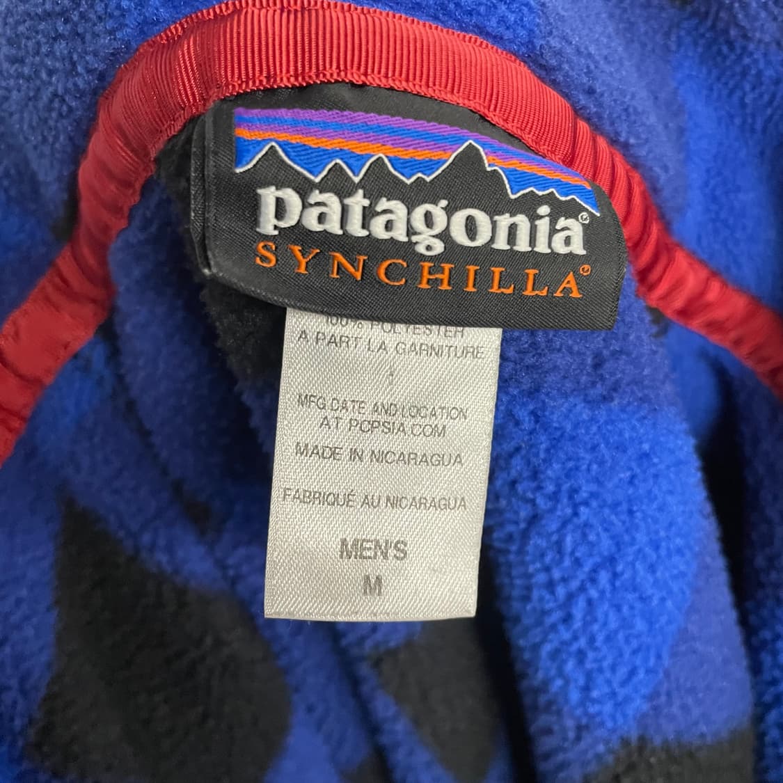 파타고니아 신칠라 버팔로 체크 플리스 상품이미지9