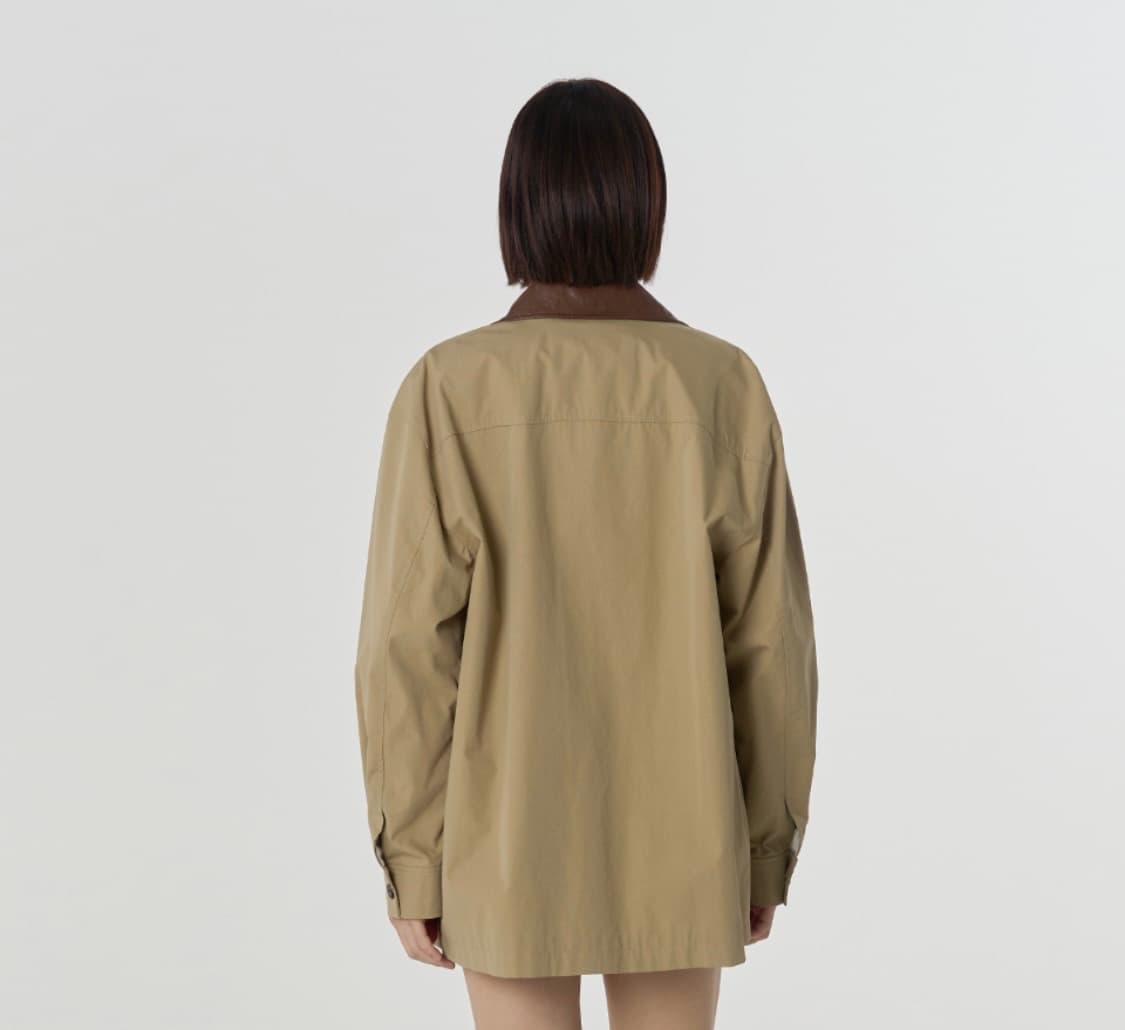 Juliapepe Leather Collar Hunting Jacket 상품이미지2