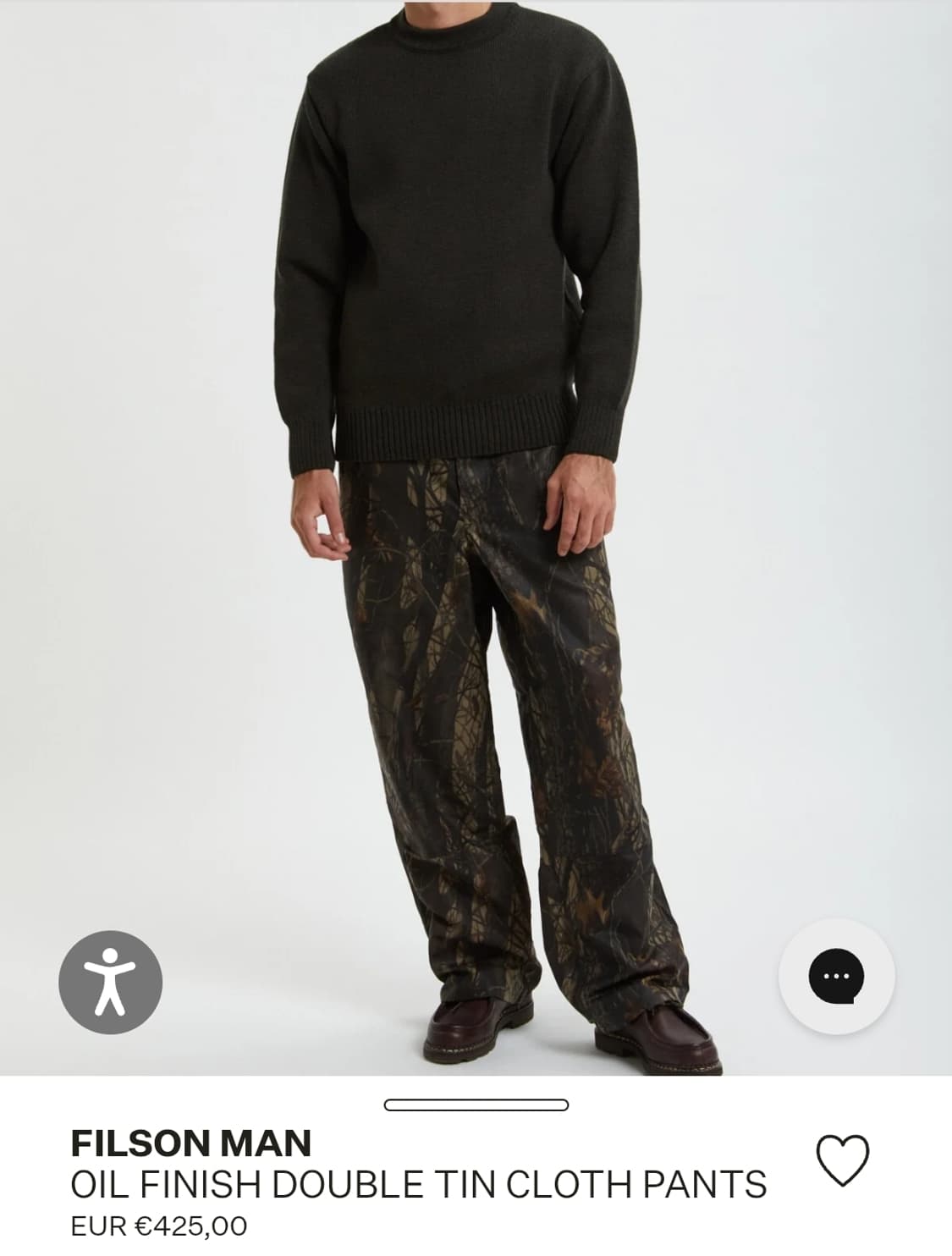 FILSON 필슨 리얼트리 오일팬츠 (빅사이즈) 상품이미지1