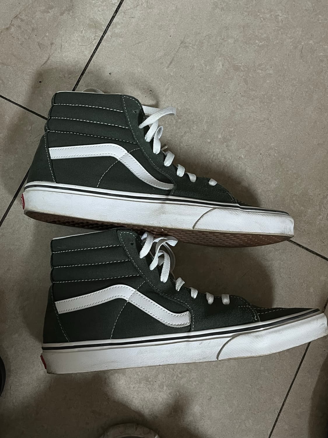 반스 스케이트 하이 그린 [280] 상품이미지5