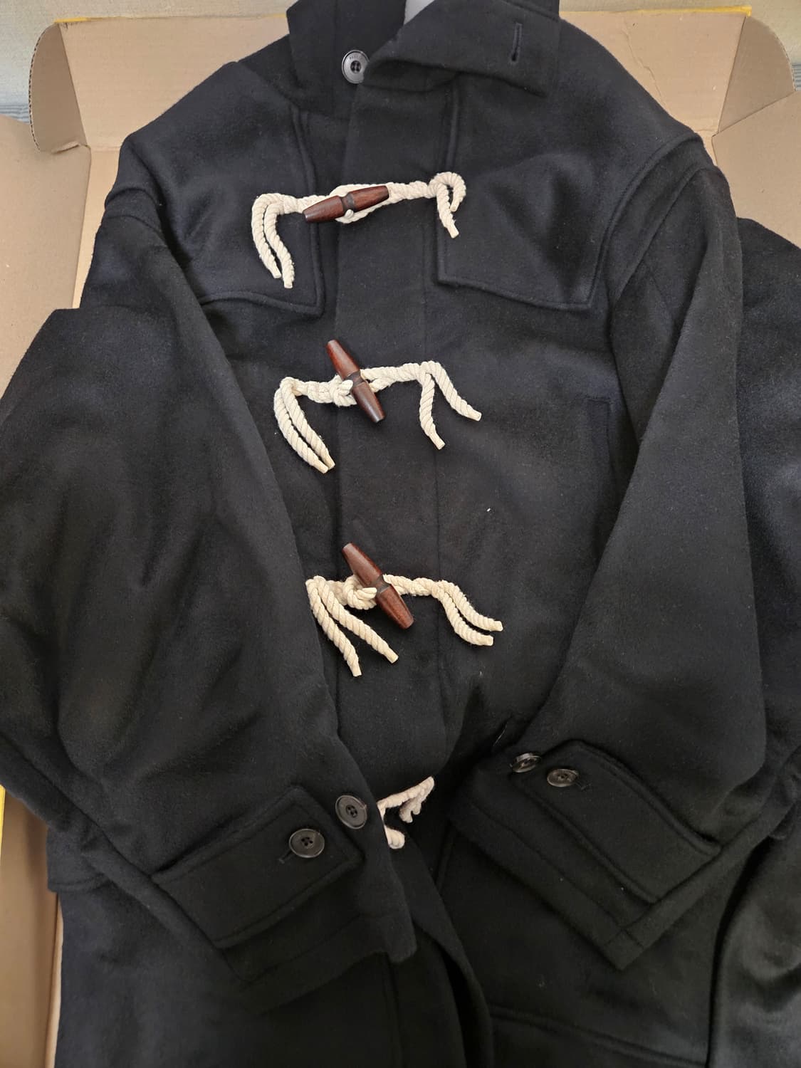 pas 015 더플코트 네이비 상품이미지1