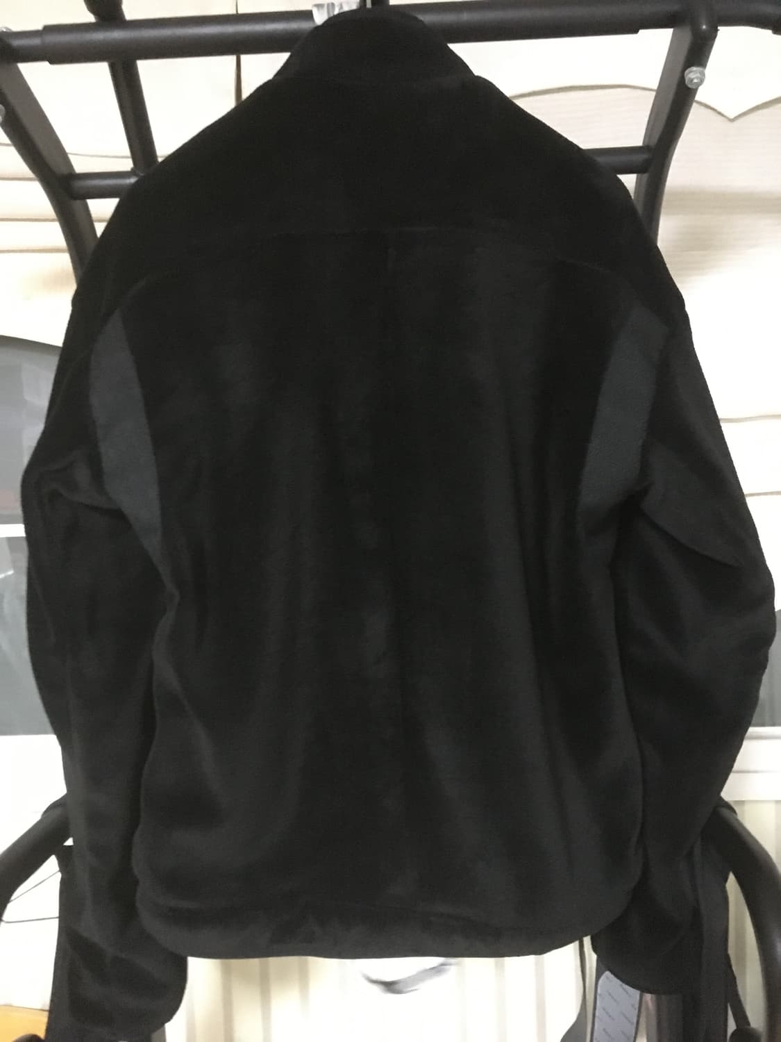 폴리테루 휴먼인덱스 휴먼 플리스 자켓 블랙 판매합니다  상품이미지4