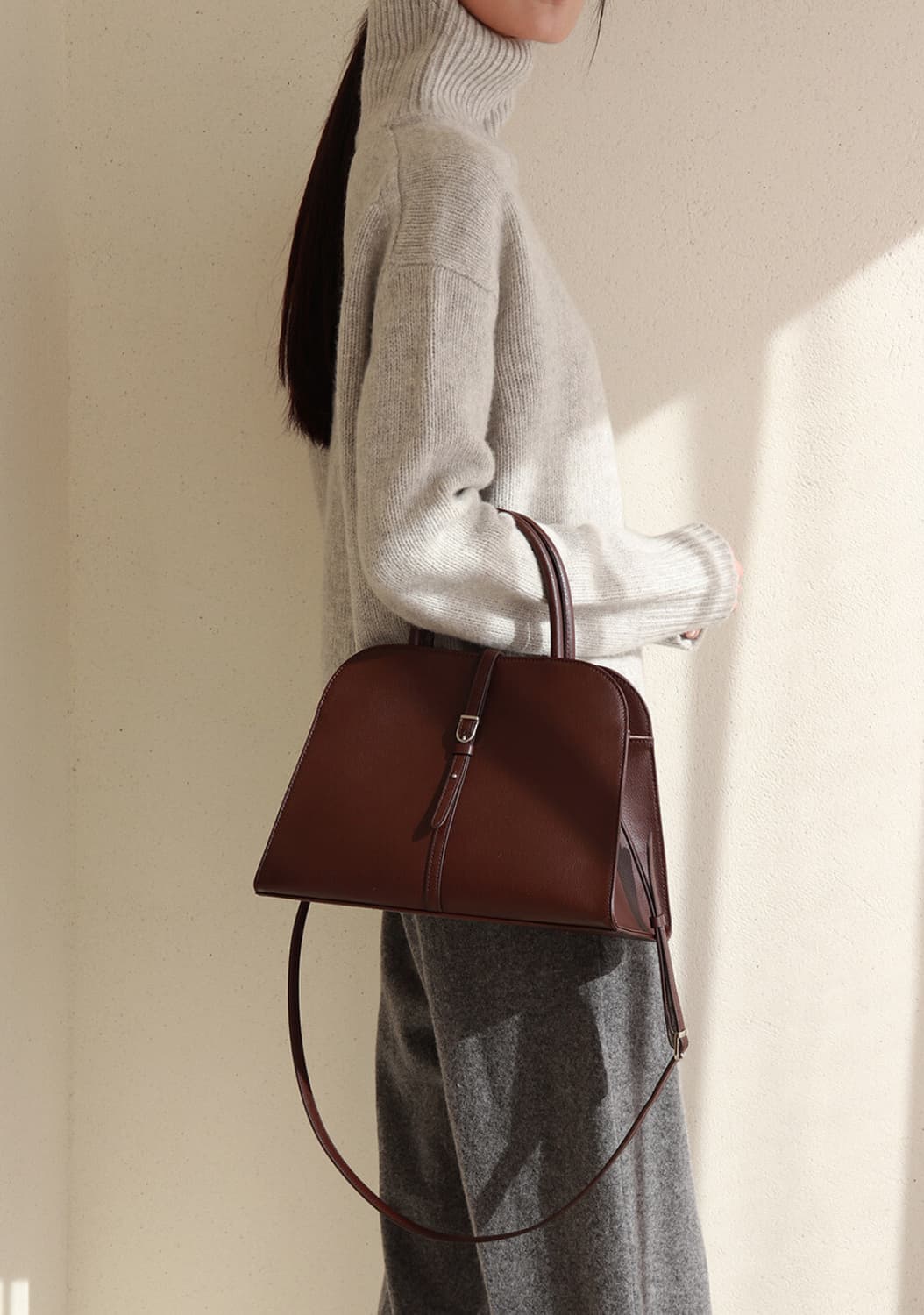 모노로우 블랑 버건디 브라운 미디움 상품이미지3