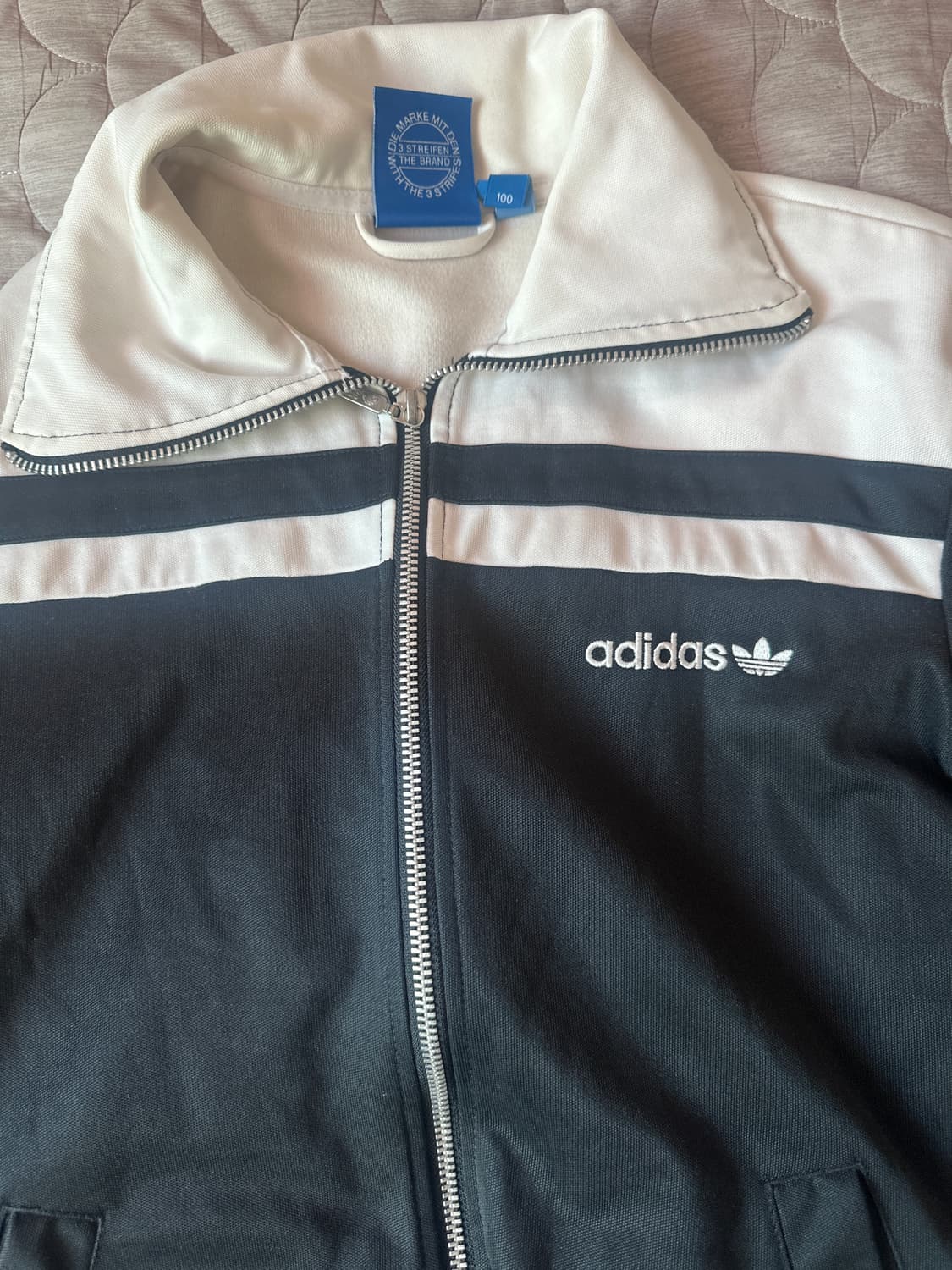 아디다스 져지 유로파83 흰검 오레오져지 블랙화이트 유로파 상품이미지2