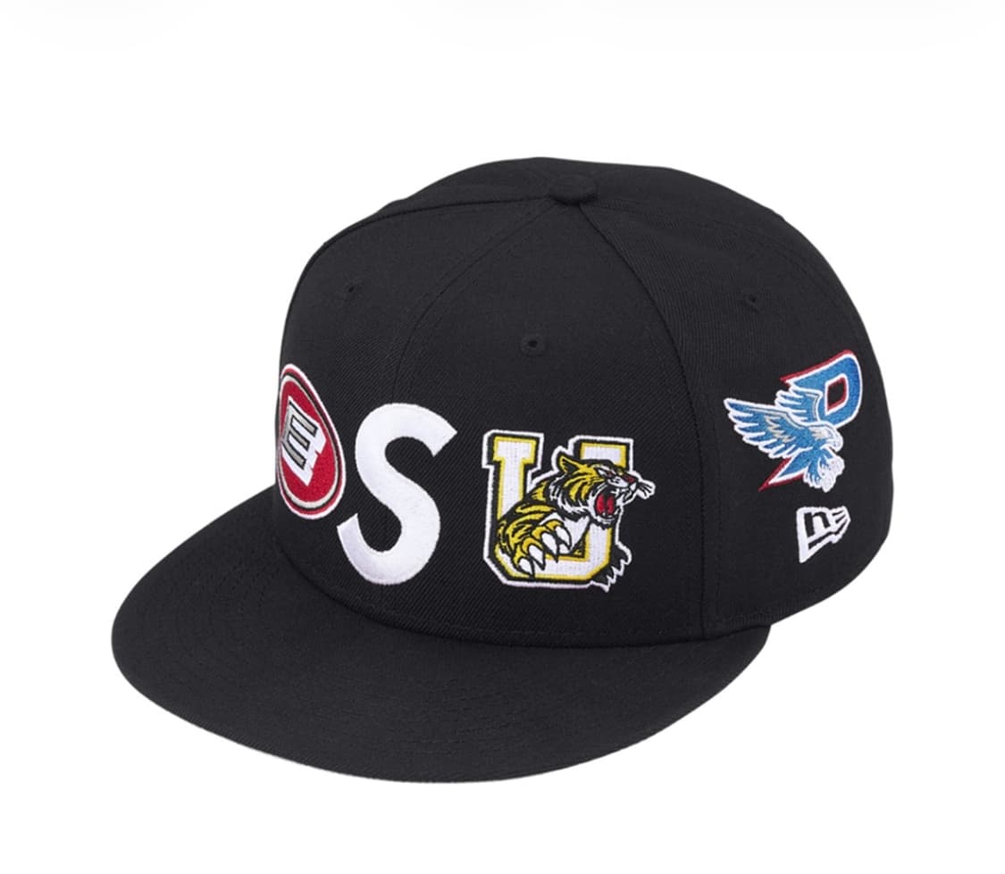 [758] 슈프림 26ss 마스코트 s 로고 뉴에라 블랙 상품이미지1