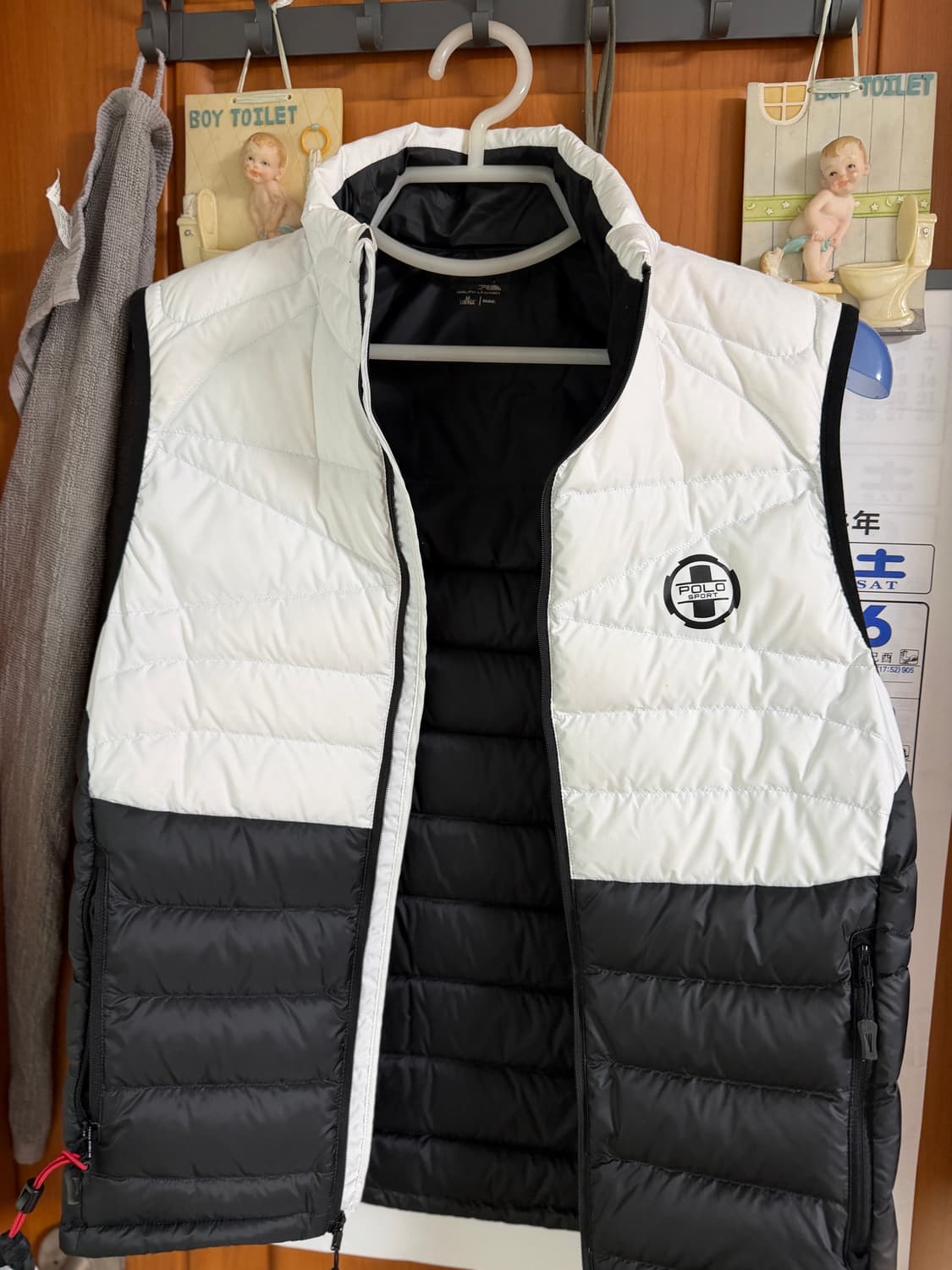 폴로 스포츠 남성 패딩 조끼 상품이미지5
