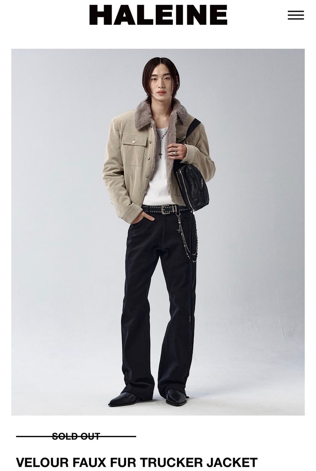 알렌느 트러커 크림베이지 -> 블랙 교환하실 분 상품이미지1