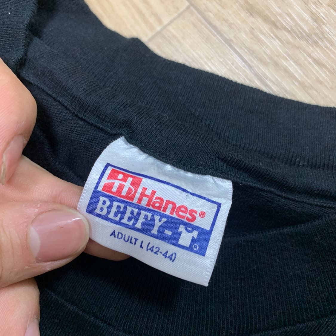 L) Hanes 헤인즈 양키 스튜디오 대마 그래픽 싱글스티치 반팔티 상품이미지3