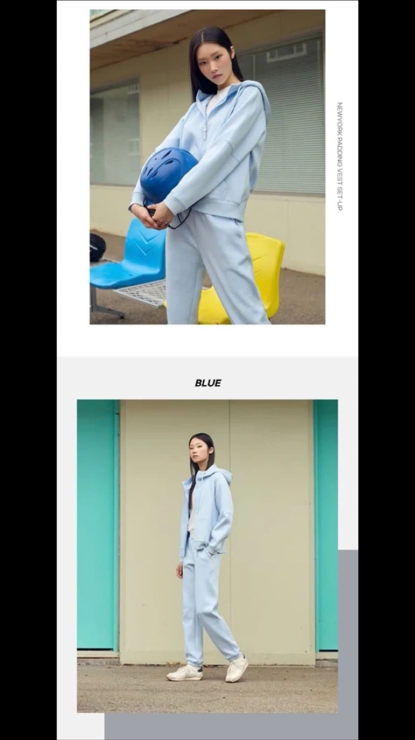 NFL 25FW 셋업 블루 S(90)사이즈 상품이미지3