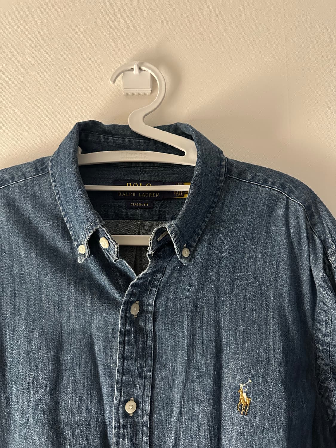 폴로 랄프로렌 데님 셔츠 M 클래식 핏 상품이미지2