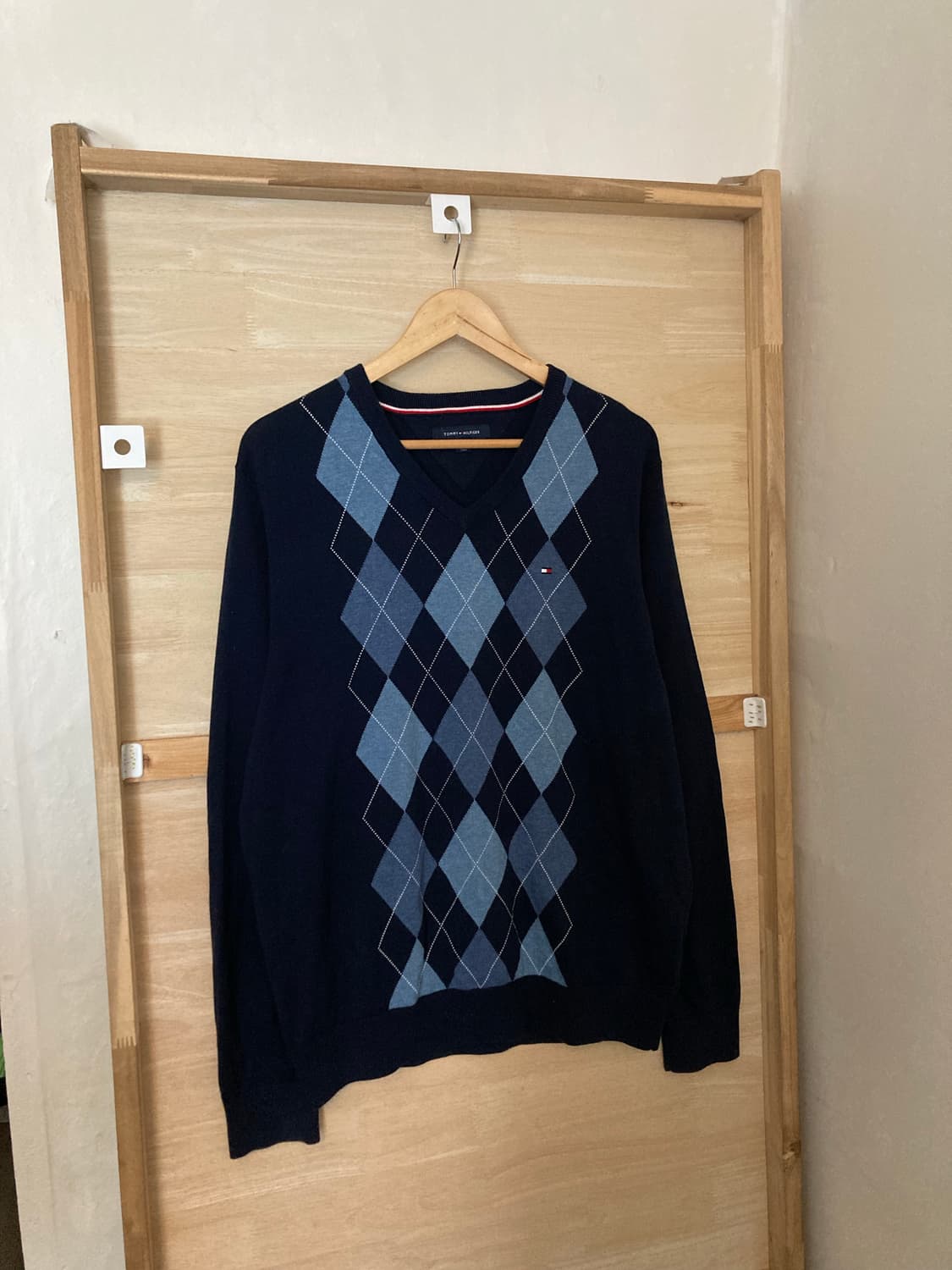 타미힐피거 니트 (곤색) 상품이미지4