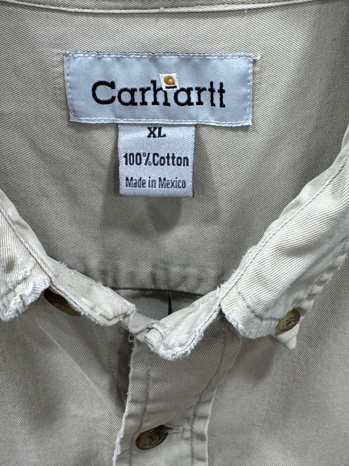 칼하트 버튼다운 워크셔츠 XL 상품이미지7