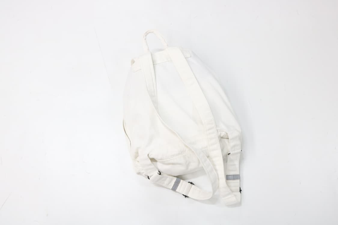 PORTER 포터 화이트 헤링본 코튼 캔버스 백팩 상품이미지6