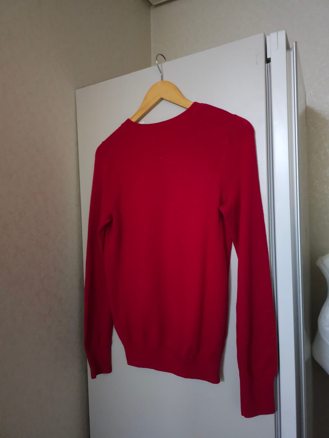 새상품)홀리스터 레드 면니트 상품이미지5