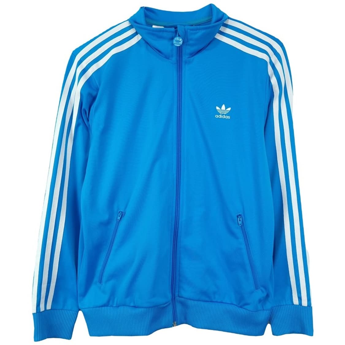 [아디다스] 빅로고 파이어버드 져지 트랙탑 집업 자켓 스카이 M19001 상품이미지2