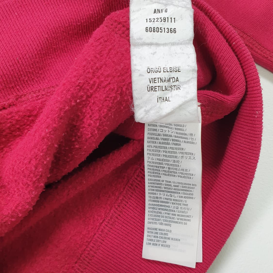 아베크롬비 후드 집업 상품이미지5