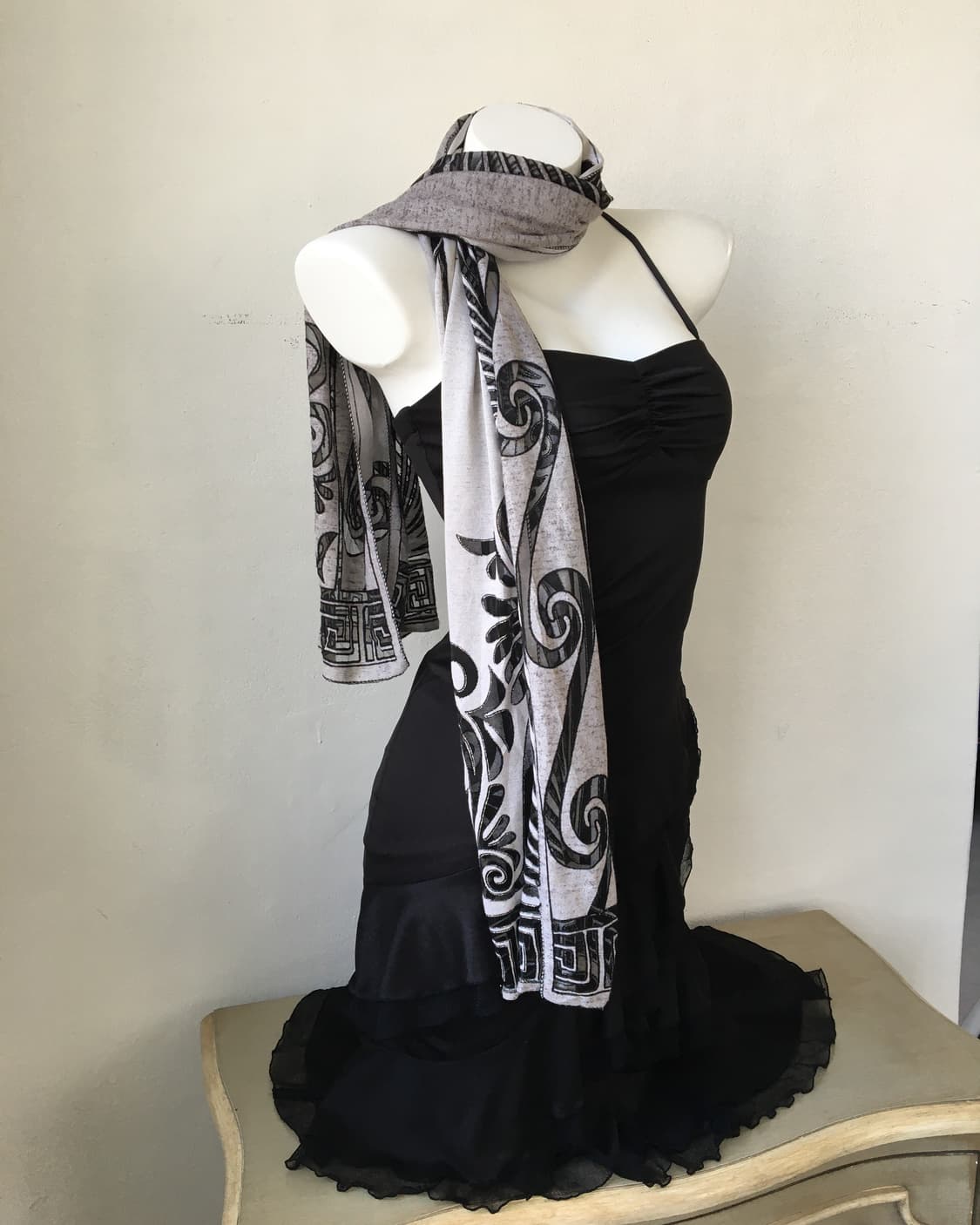  ornament pattern scarf 상품이미지1