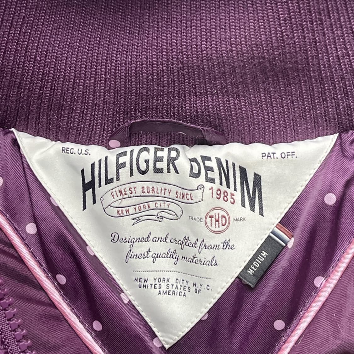 힐피거데님 패딩 조끼 중고 구제 빈티지 상품이미지3