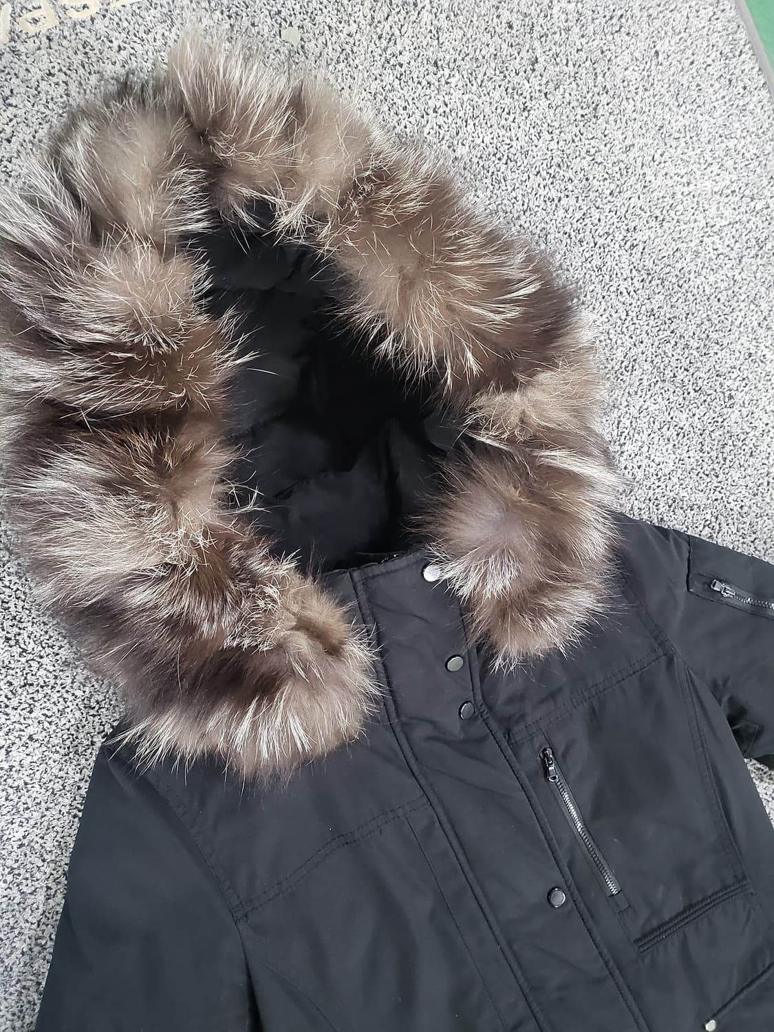 에고이스트 오리털 패딩 / 여우털 후드 상품이미지3