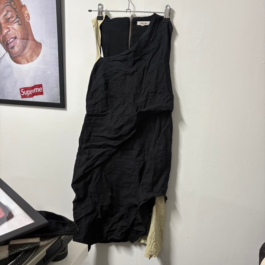 헬무트랭 드레이프 원피스 상품이미지1