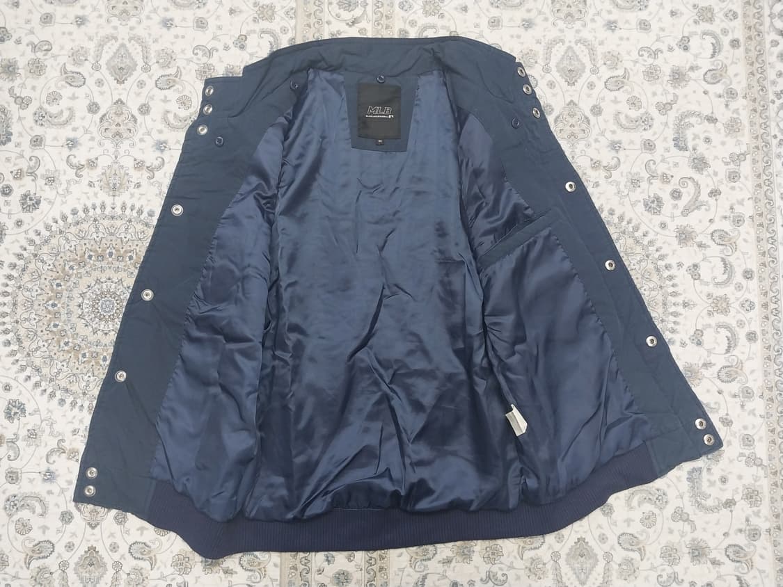 MLB 시카고 컵스 가죽 배색 퀼팅 조끼 95 상품이미지2