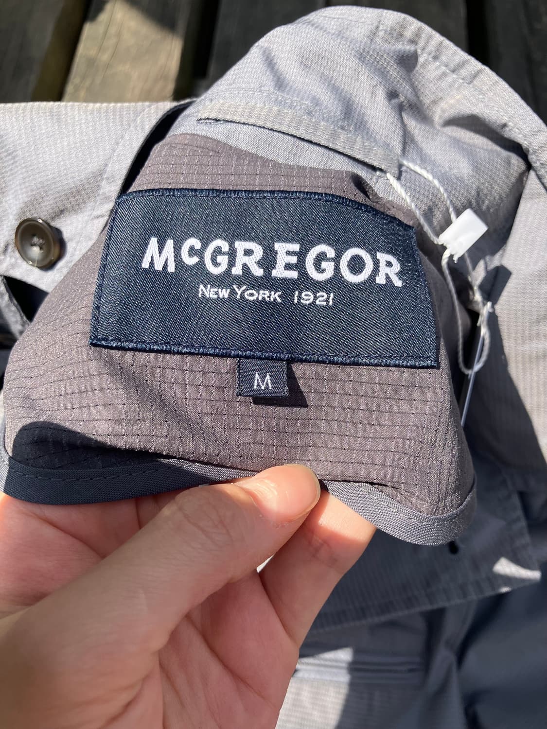 McGREGOR 배색 립스탑 워크 자켓 M 상품이미지8