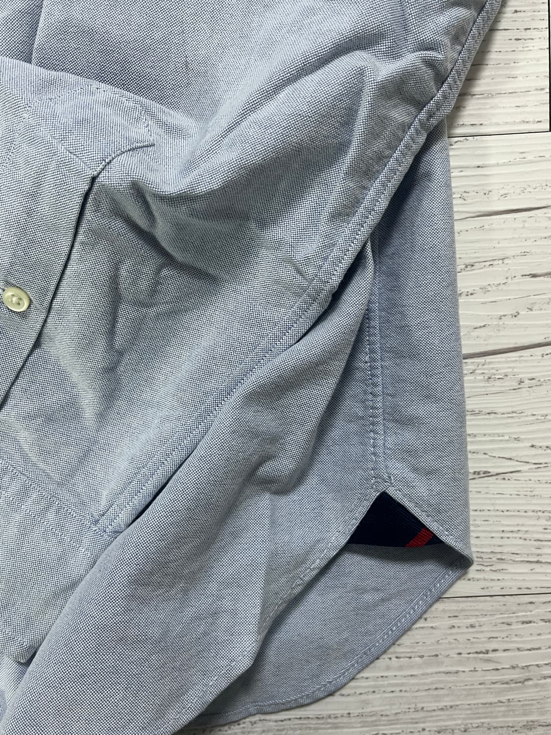 폴로 랄프로렌 셔츠 블루 포니 자수 상품이미지5