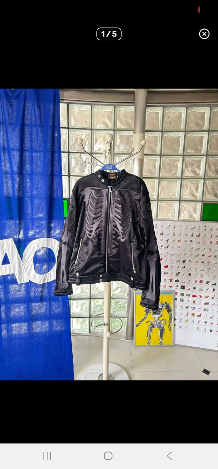 밴슨 본 레더자켓 3xl 상품이미지1