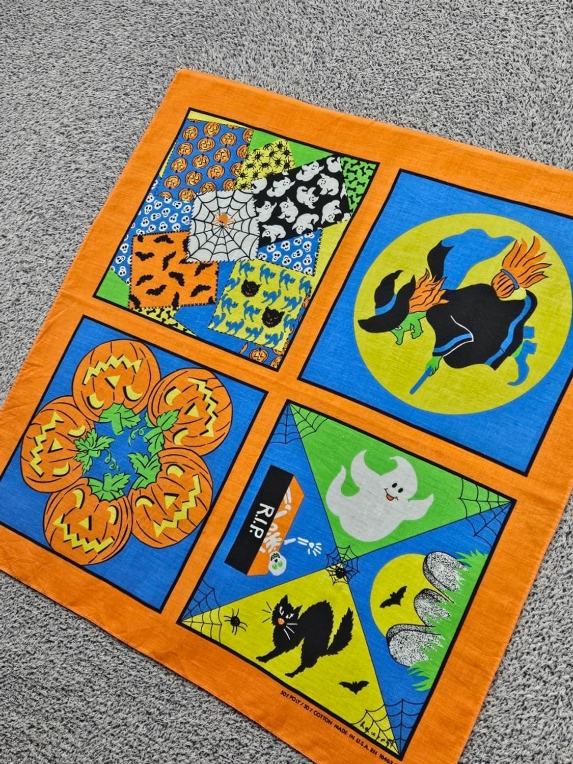 USA 할로윈 반다나 ( 55X55 ) / 11858 상품이미지2