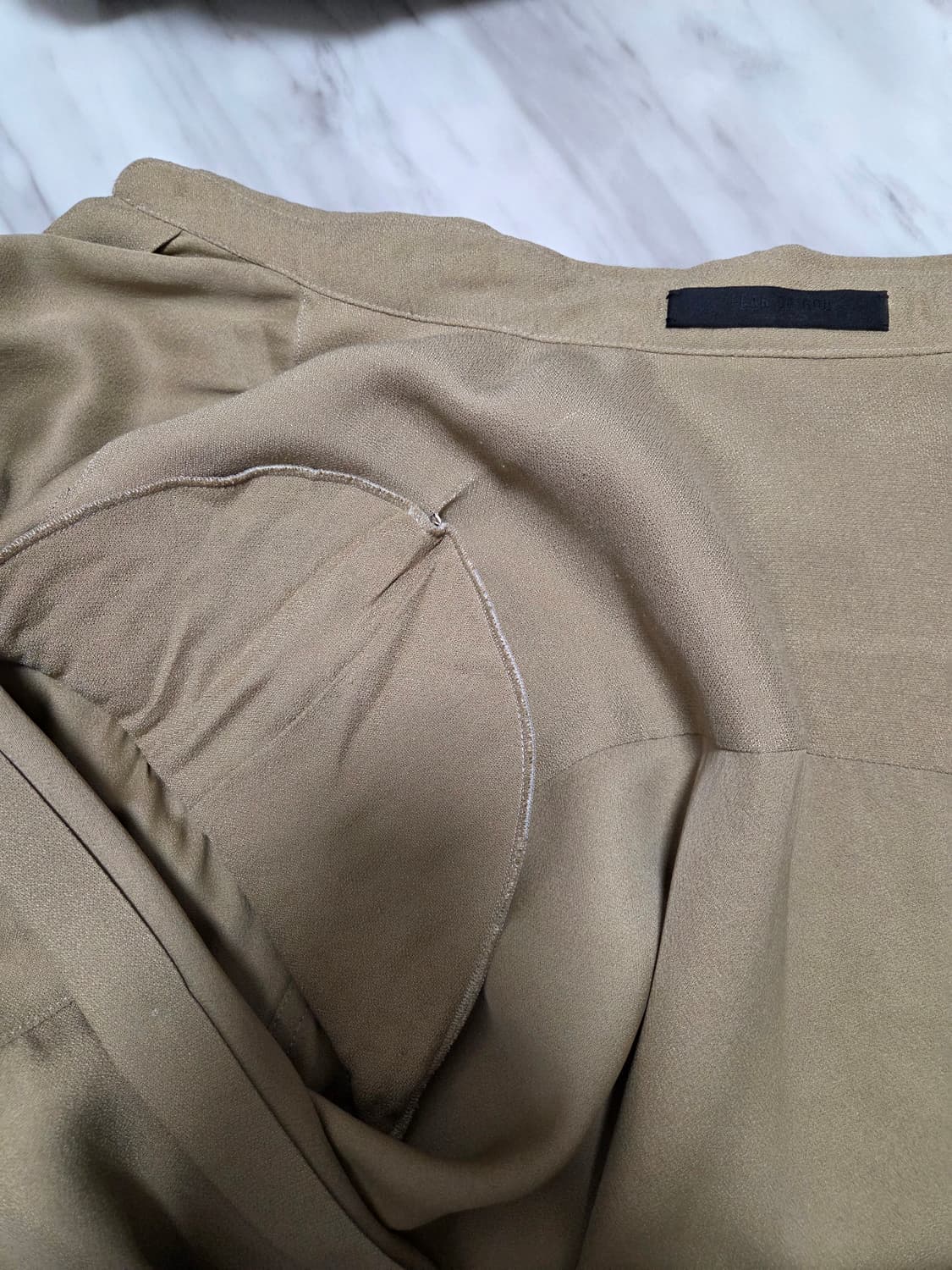 피어오브갓 탄 크레이프 셔츠 상품이미지5