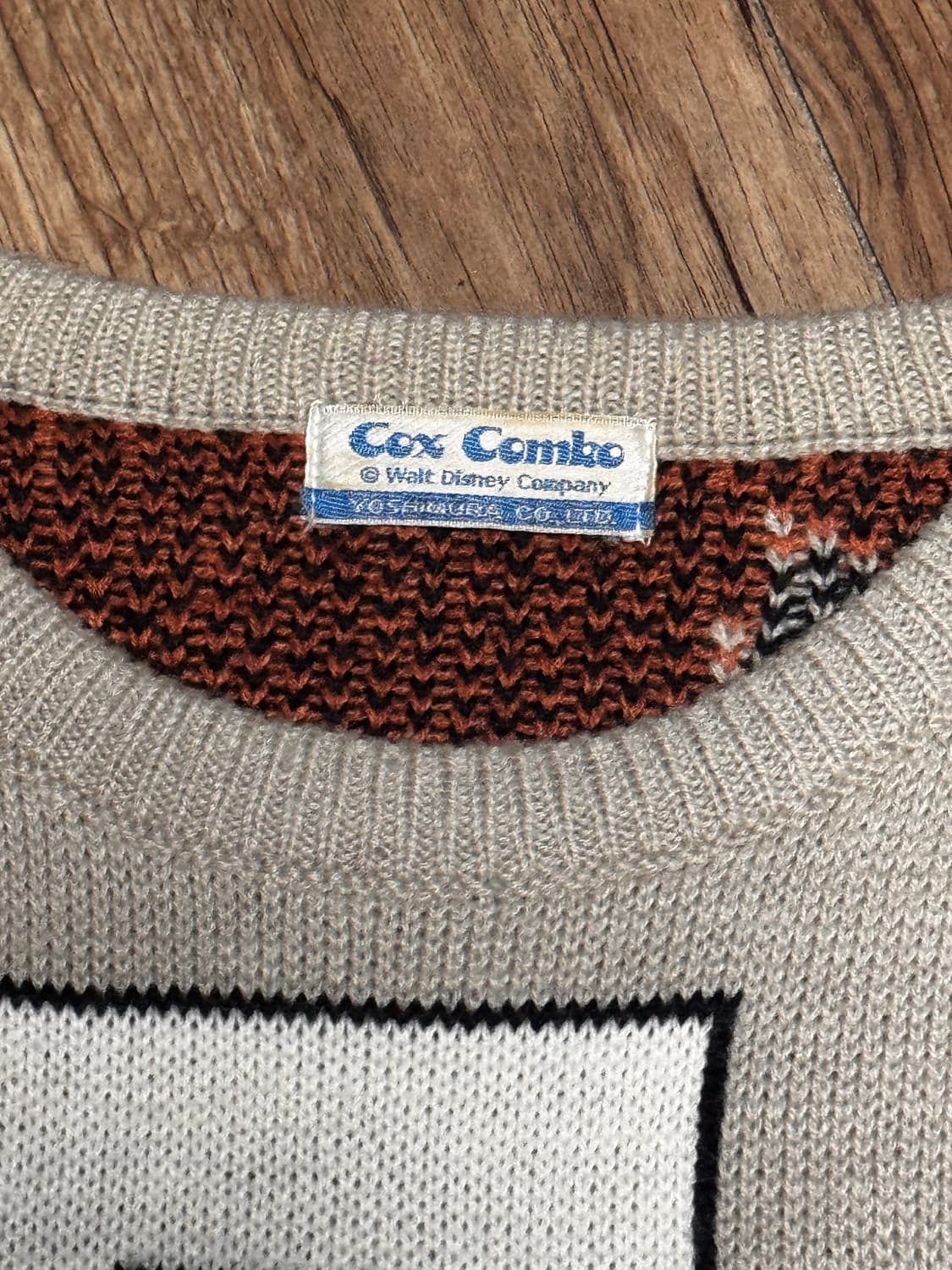 콕 콤보 미키마우스 니트 스웨터 상품이미지6