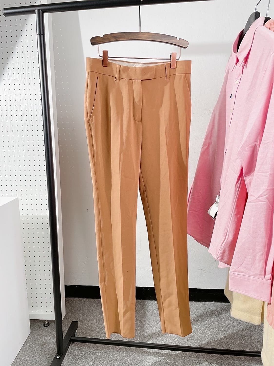 (정품/새상품) MAXMARA 막스마라 여성 베이지 팬츠 상품이미지1