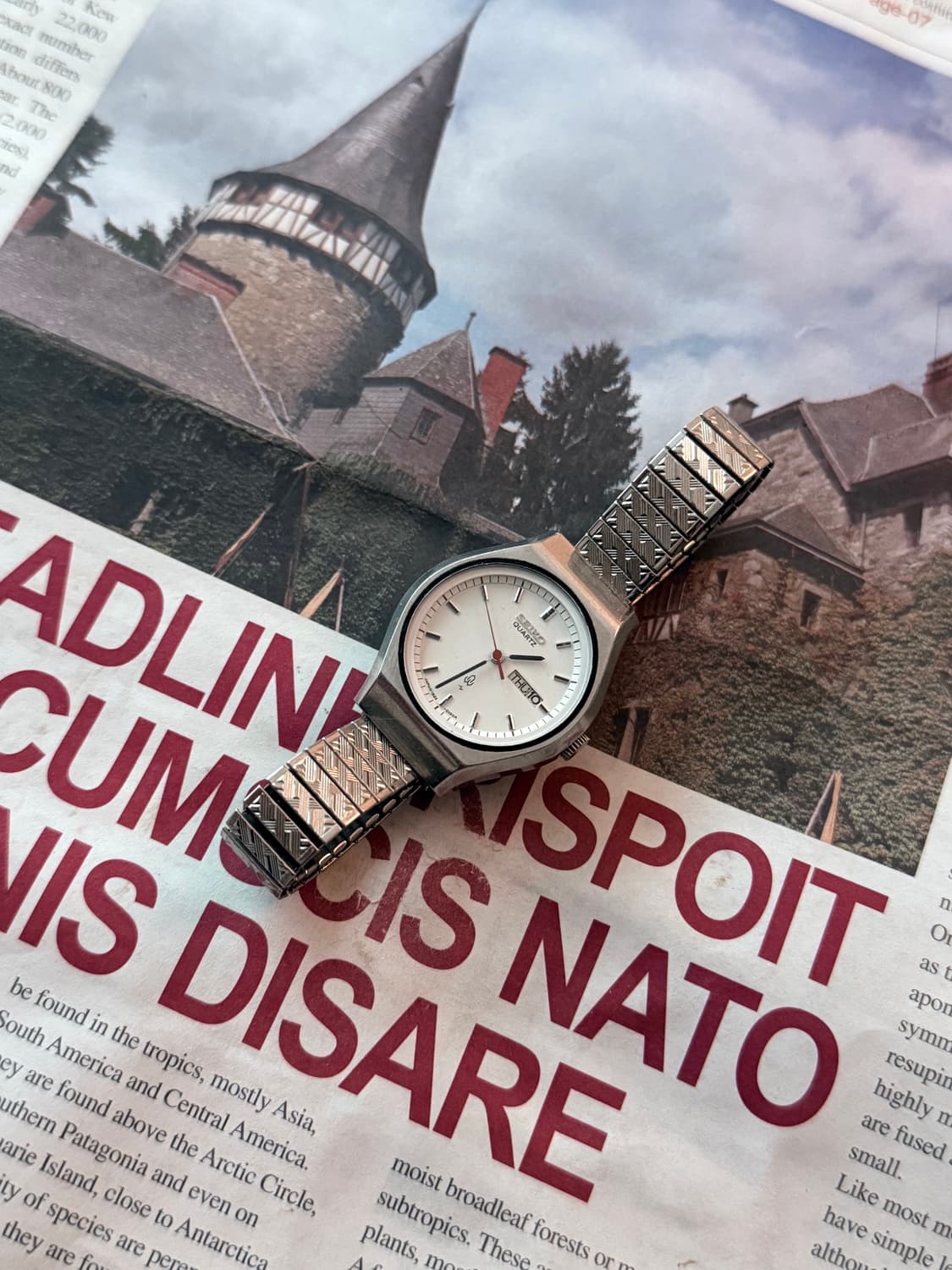 세이코 Seiko 쿼츠 데이 데이트 상품이미지2