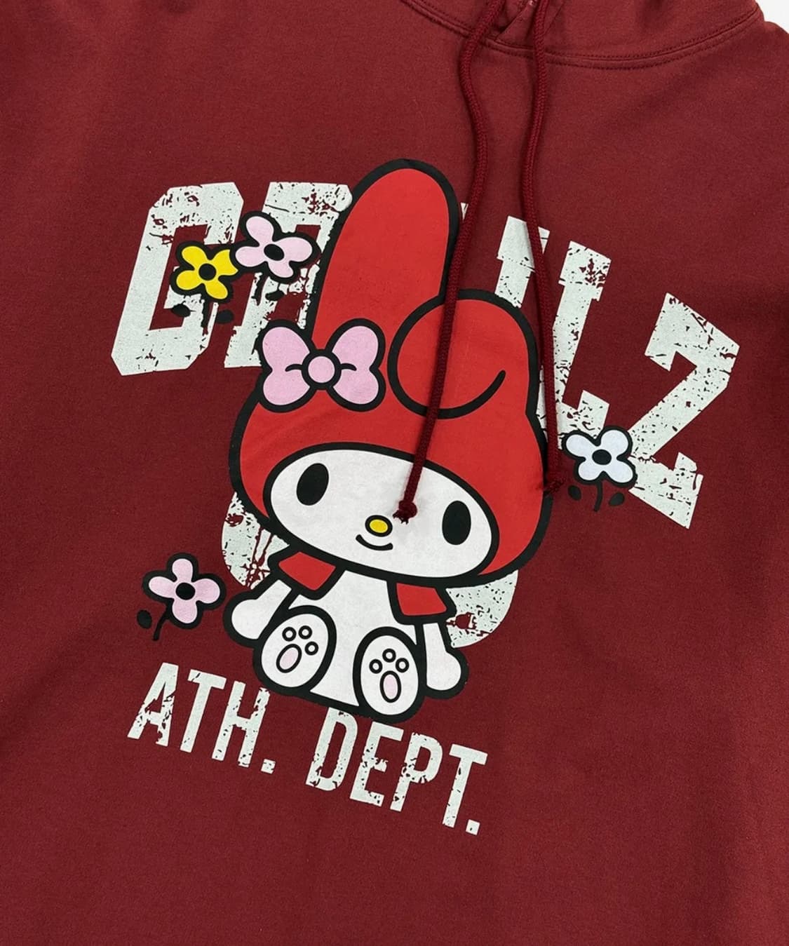 RED MY MELODY LAYERED LONG SLEEVE 상품이미지3