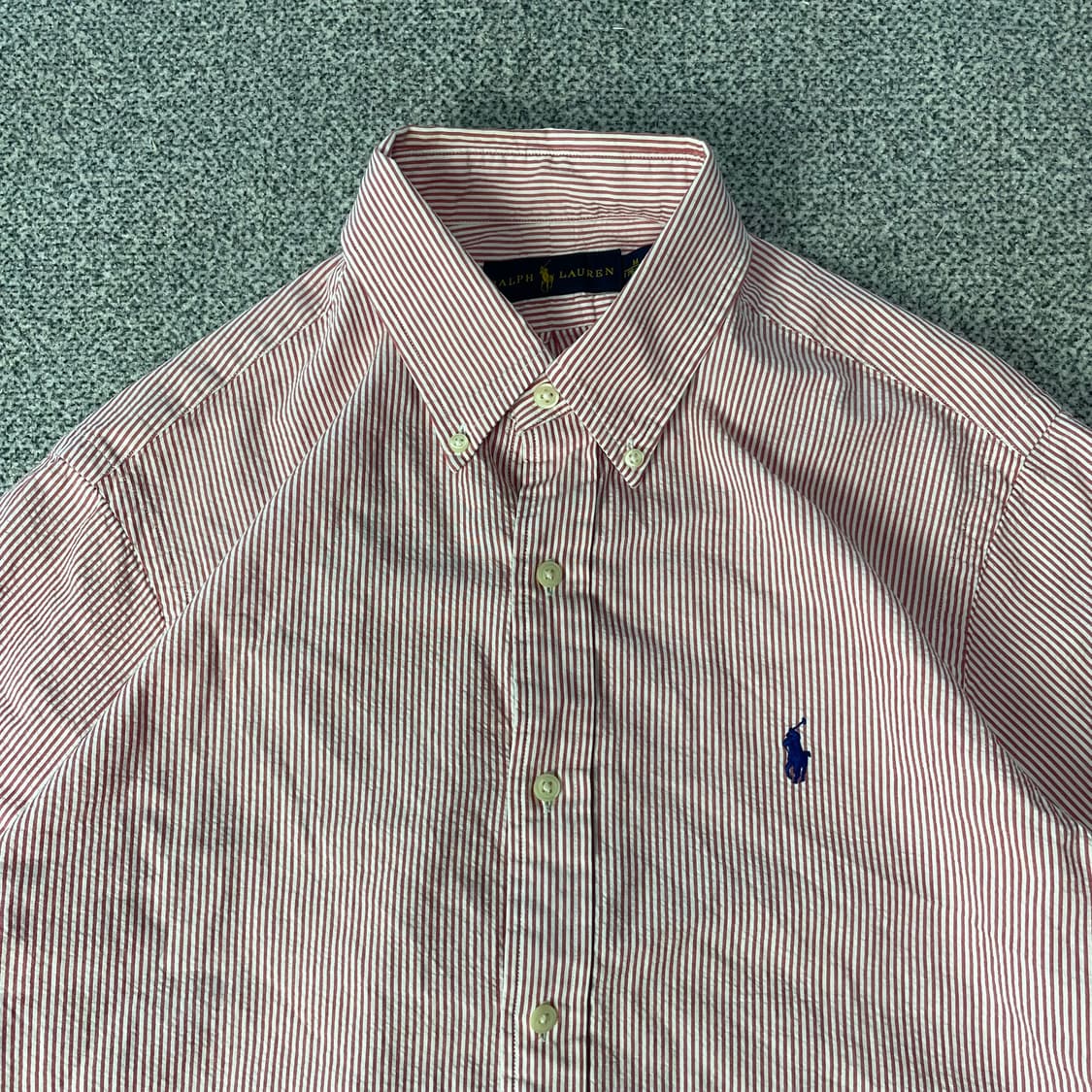 폴로랄프로렌 스트라이프 반팔 셔츠 상품이미지3