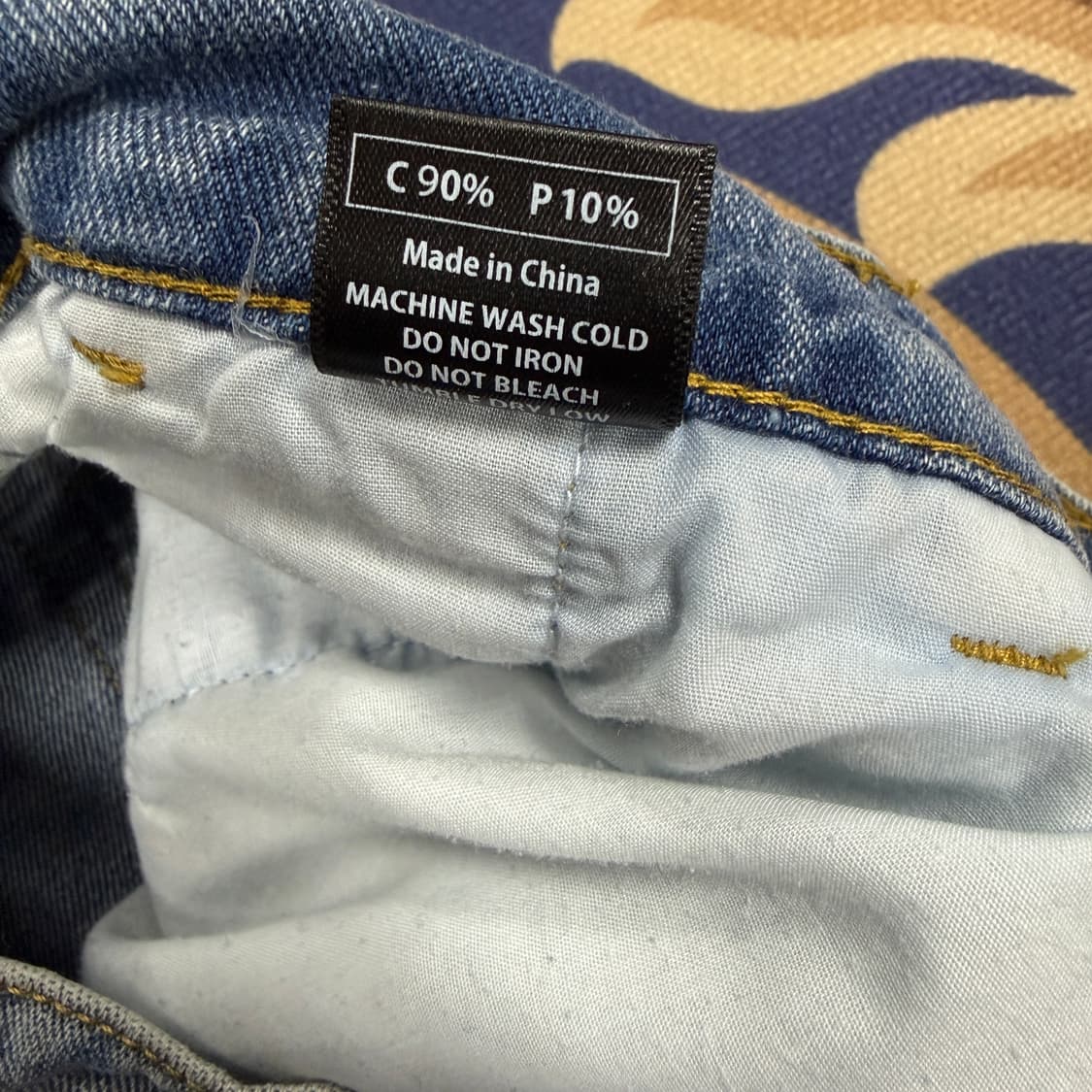 (L)낫포너드NOT4NERD 와이드밴딩 데님팬츠 상품이미지4