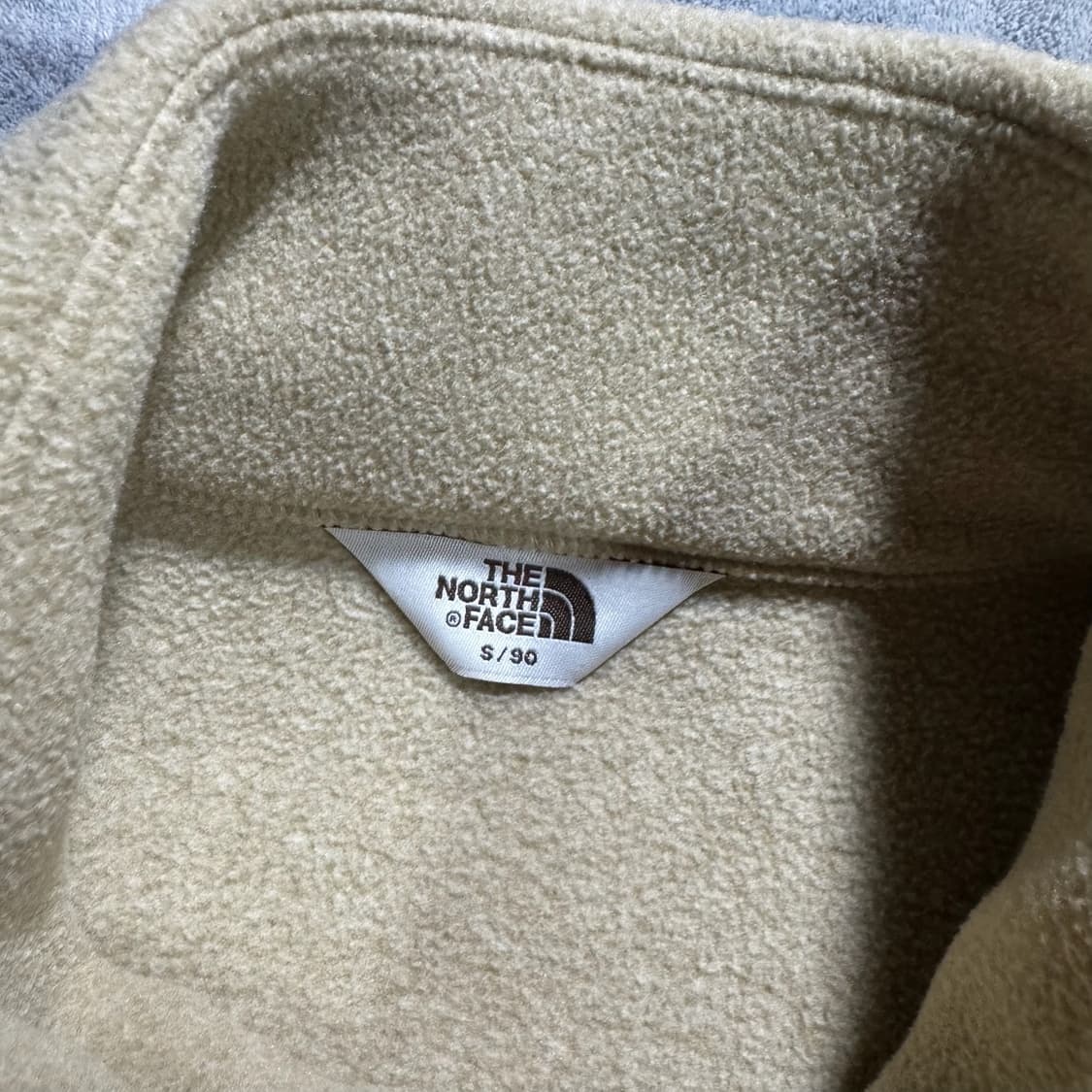 노스페이스 베이지 후리스 자켓 상품이미지4