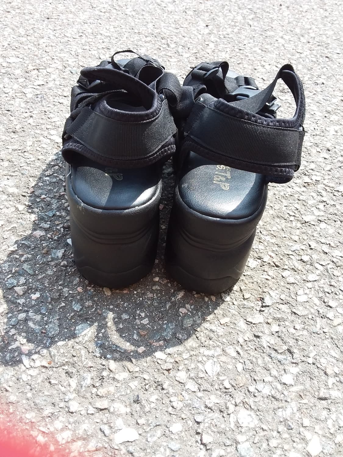 블랙 플랫폼 샌들 250 상품이미지6