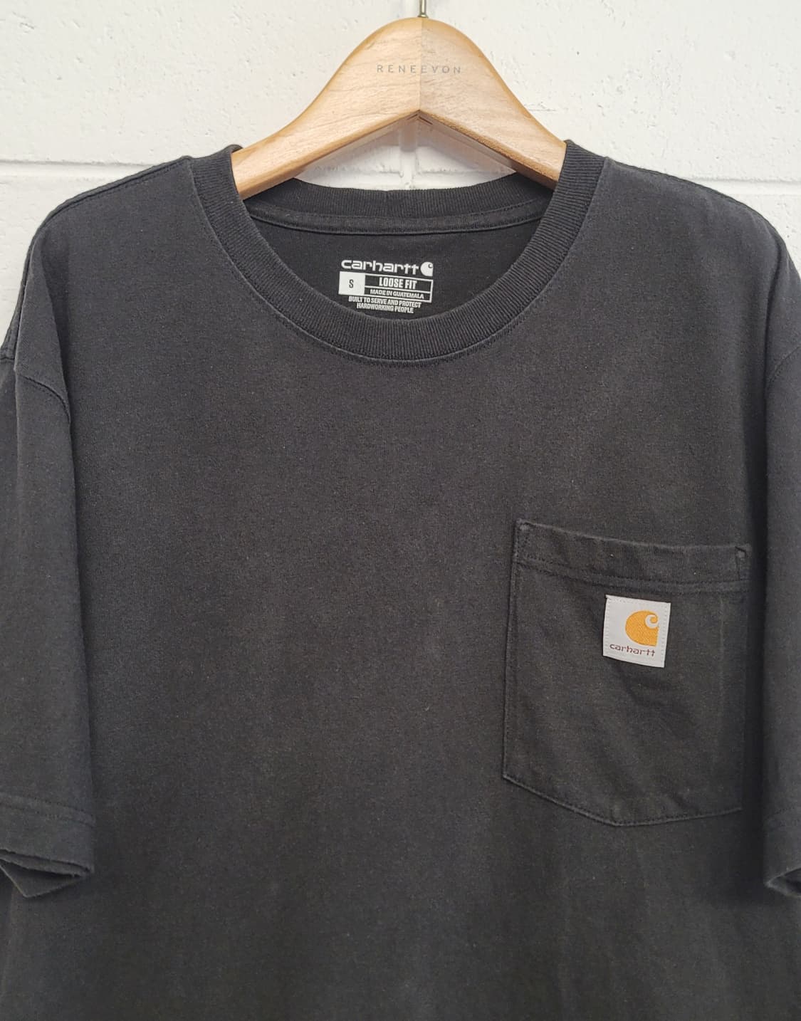 칼하트(carhartt) 루즈핏 포켓 라운드 판발티 판매 상품이미지3