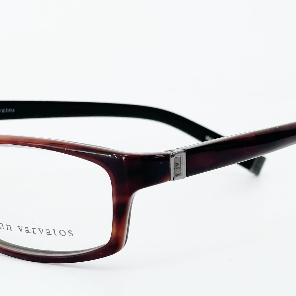 John Varvatos 브라운 뿔테 데드스탁 빈티지안경 상품이미지3